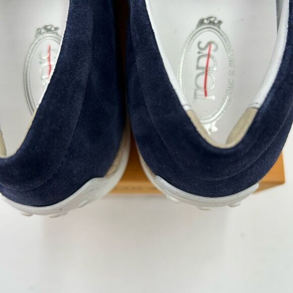 Men’sTod’s suede slip on sneakers size 12 made in Italy - Picture 9 of 10